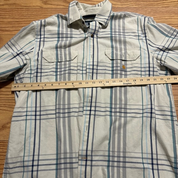 Carhartt Button Down Shirt Large - Picture 4 of 7